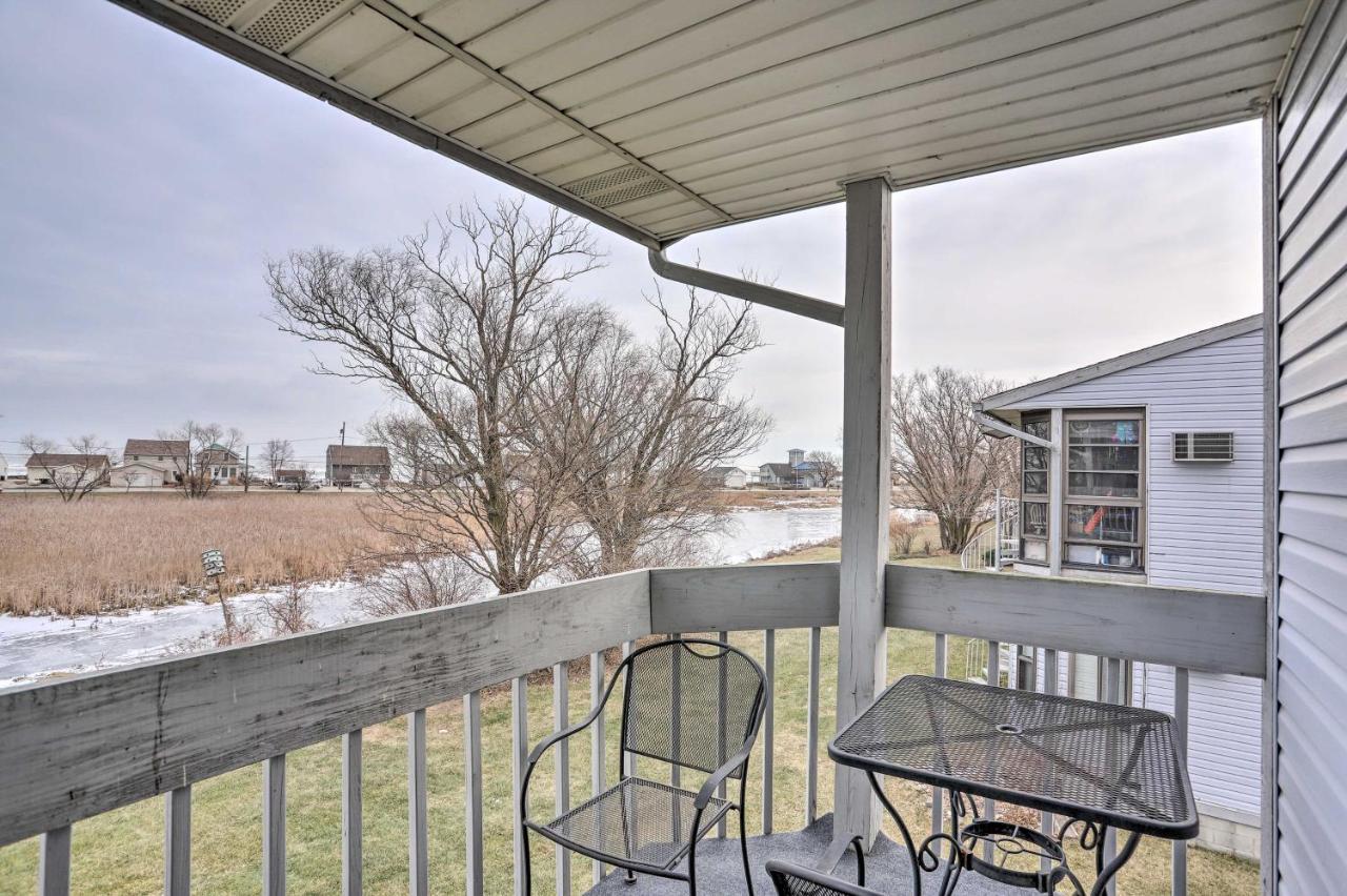 Condo With Balcony, Dock And Access To Lake Erie Sand Beach Exterior foto